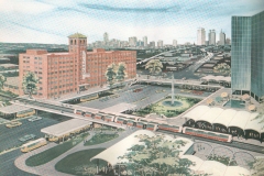 Concept drawing of rapid Transit for Sears and Ponce area