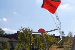 Children Enjoying the splashpad