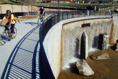 Waterfall with Bikes
